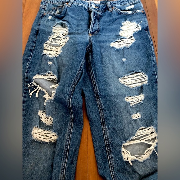 Garage ex-boyfriend ripped jeans - Picture 1 of 3